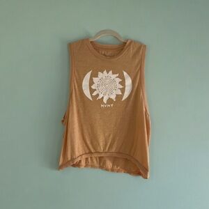 NWOT Free People “The Sun Shines In Everyone” Love Tank